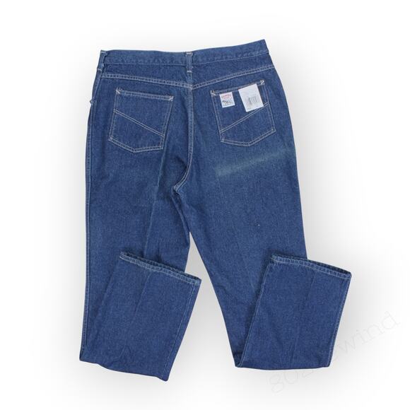 Vintage Misses 18 (actual 34x34.5) PointerBrand Denim Workwear MadeInUSA - Picture 8 of 11